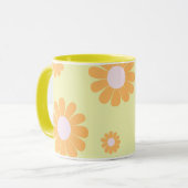 Daisy Green Orange Tasse (Vorderseite Links)