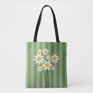 DAISY GREEN - Streifen & Täschchen Tasche