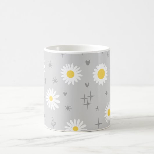 Daisy grey kaffeetasse (Mittel)