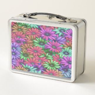 Daisy Happy #4115 - Metal Lunchbox