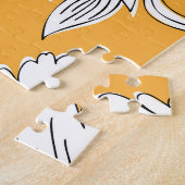Daisy Heads: Summer Floral Line. Puzzle (Seite)