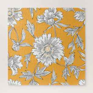 Daisy Heads: Summer Floral Line. Puzzle