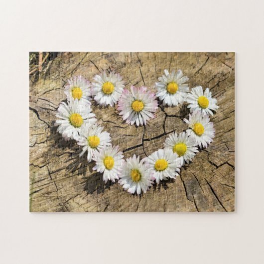 Daisy Heart - Liebe Puzzle (Horizontal)