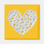 Daisy Heart Magnet (Vorne)