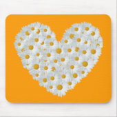 Daisy Heart Mousepad (Vorne)