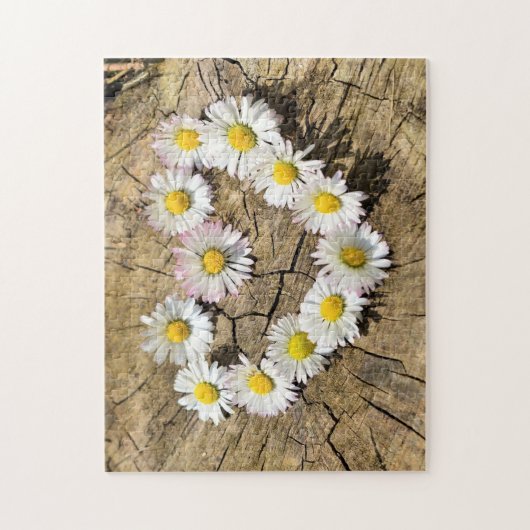 Daisy Heart Puzzle (Vertikal)