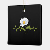 Daisy Heartbeat Keramikornament (Links)