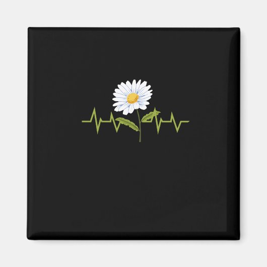 Daisy Heartbeat Magnet (Vorne)
