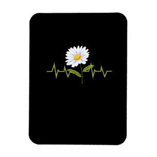 Daisy Heartbeat Magnet
