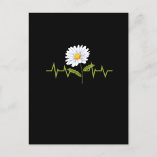 Daisy Heartbeat Postkarte
