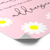 Daisy hilft der betriebsamen Mama, einen Umschlag Poster (Ecke)