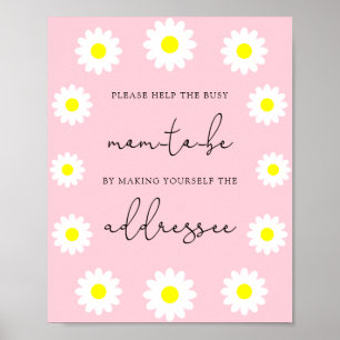 Daisy hilft der betriebsamen Mama, einen Umschlag  Poster