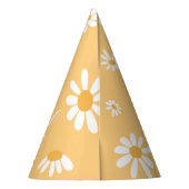 Daisy Hippie Baby First Birthday Wunderbar Partyhütchen (Rückseite)