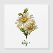 Daisy Hope Inspiration Magnetkarte (Vorderseite)