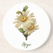 Daisy Hope Inspirational Getränkeuntersetzer (Vorne)