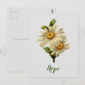 Daisy Hope Inspirational Postkarte (Vorne/Hinten)