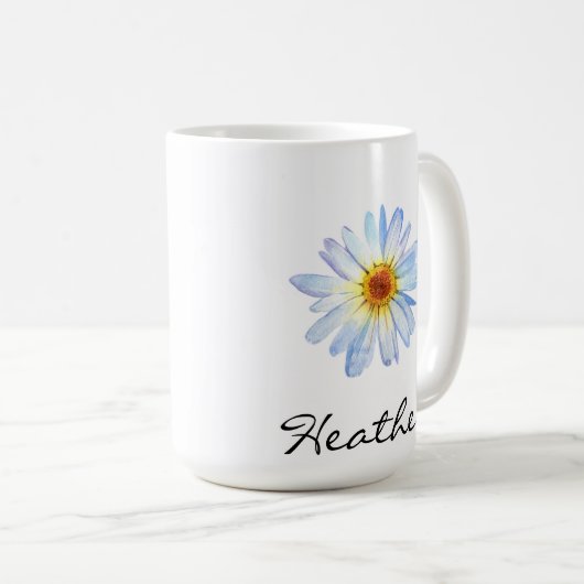 Daisy Hübsch Custom Personalisiert Kaffeetasse (VorderseiteRechts)