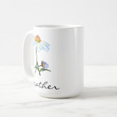 Daisy Hübsch Custom Personalisiert Kaffeetasse (Vorderseite Links)