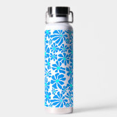 Daisy in 2 Farbtönen B02.bblue Trinkflasche (Rückseite)
