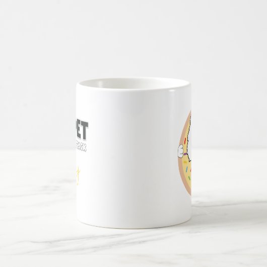 Daisy in einem Donut Kaffeetasse (Mittel)