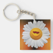 Daisy in Liebe Schlüsselanhänger (Vorderseite)