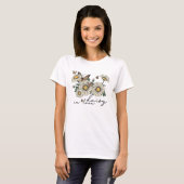 Daisy in Liebe Wildblume T - Shirt (Vorne ganz)
