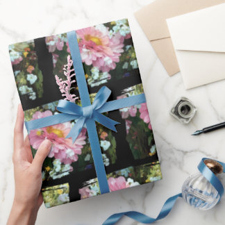 Daisy in Pink Geschenkpapier