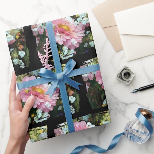 Daisy in Pink Geschenkpapier (Schenken)