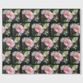 Daisy in Pink Geschenkpapier (Flach)