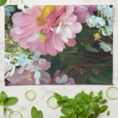 Daisy in Pink Geschirrtuch (Gefaltet)