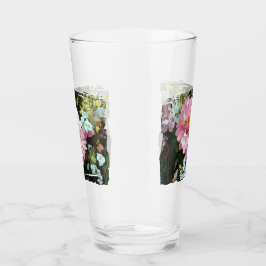 Daisy in Pink Glas (Rechts)