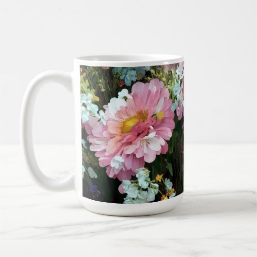 Daisy in Pink Kaffeetasse (Links)