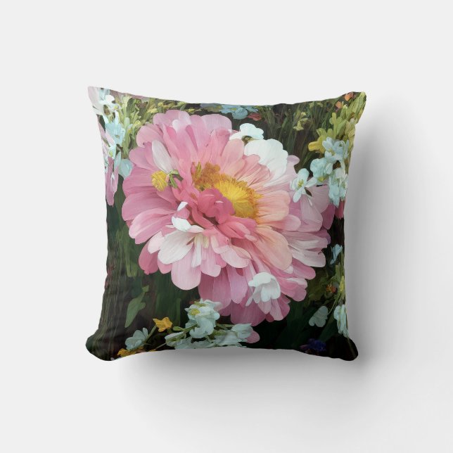 Daisy in Pink Kissen (Vorderseite)