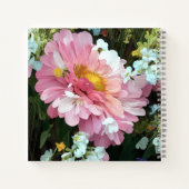 Daisy in Pink Notizblock (Rückseite)