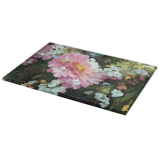 Daisy in Pink Schneidebrett (Ecke)
