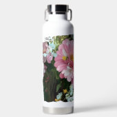 Daisy in Pink Trinkflasche (Vorderseite)