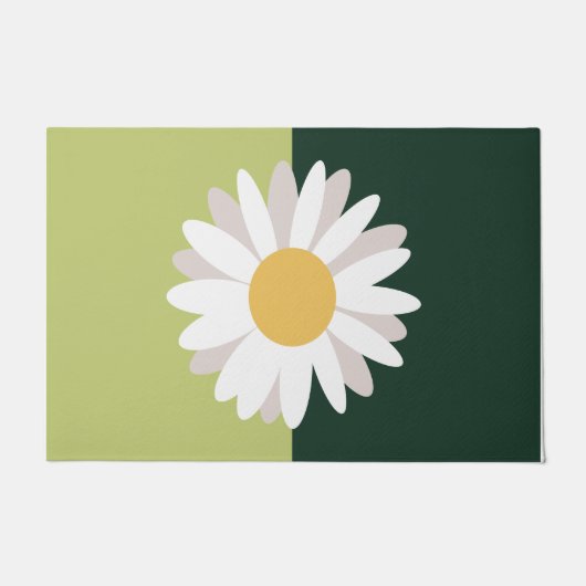 Daisy Indoor Door Mat, Green Fußmatte (Vorderseite)