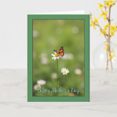 Daisy Insect Mothers Day Card Karte (Gelbe Blume)