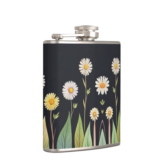 Daisy ist in der Nacht Flachmann (Rechts)