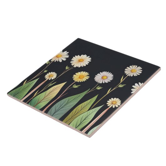 Daisy ist in der Nacht Fliese (Seite)