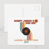 Daisy Jones The Six Feiertagspostkarte (Vorne/Hinten)