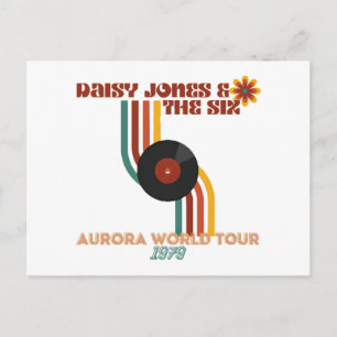 Daisy Jones The Six Feiertagspostkarte