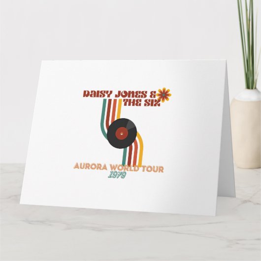 Daisy Jones The Six Karte (Vorderseite)