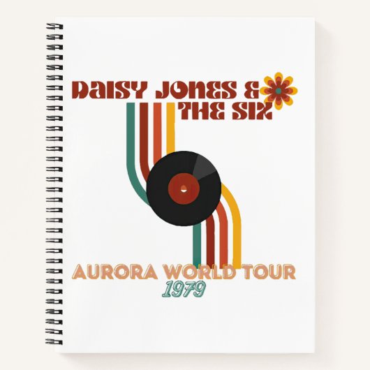 Daisy Jones The Six Notizblock (Vorderseite)