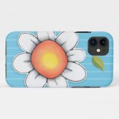 Daisy Joy blue iPhone 5 ID/Credit Card Case (Rückseite (Horizontal))