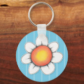 Daisy Joy blue Schlüsselanhänger (Vorderseite)