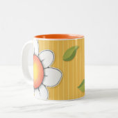Daisy Joy Gelbe Tasse (Vorderseite Links)