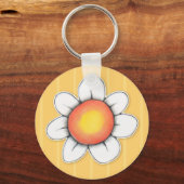 Daisy Joy Gelber Schlüsselanhänger (Vorderseite)
