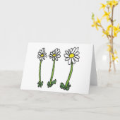 Daisy Karte (Gelbe Blume)