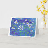 Daisy-Karte Karte (Gelbe Blume)